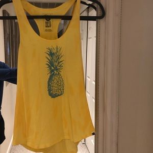 Roxy yellow pineapple tank.